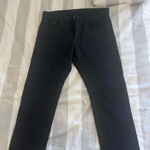 Men's Black Railcar jeans